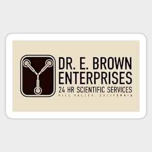 Dr. E. Brown Enterprises Sticker